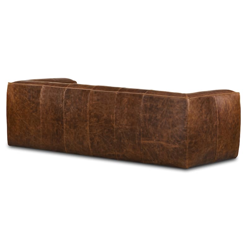 Poly & Bark Capa 92" Sofa - Full Grain Genuine Italian Leather