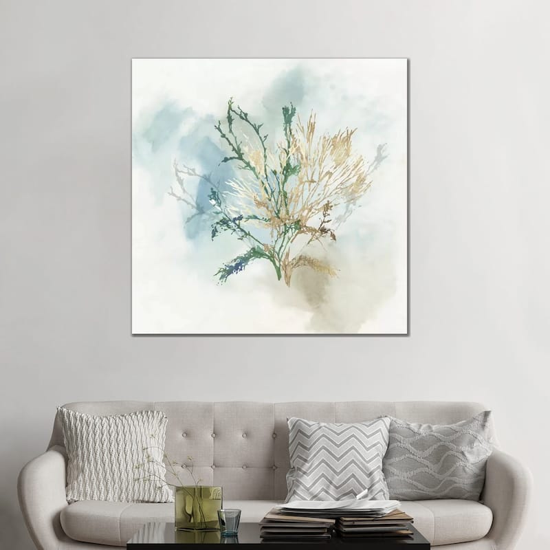 iCanvas "Green Coral II " by Aimee Wilson Canvas Print