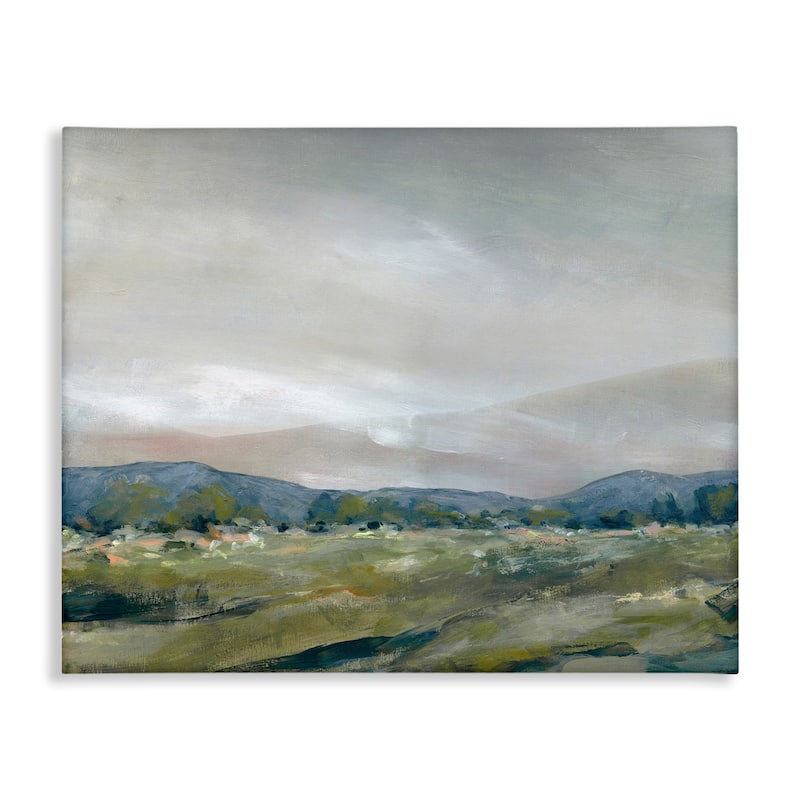 Stupell Foggy Morning Mountains Canvas Wall Art Design By Carol Robinson - 48 x 36