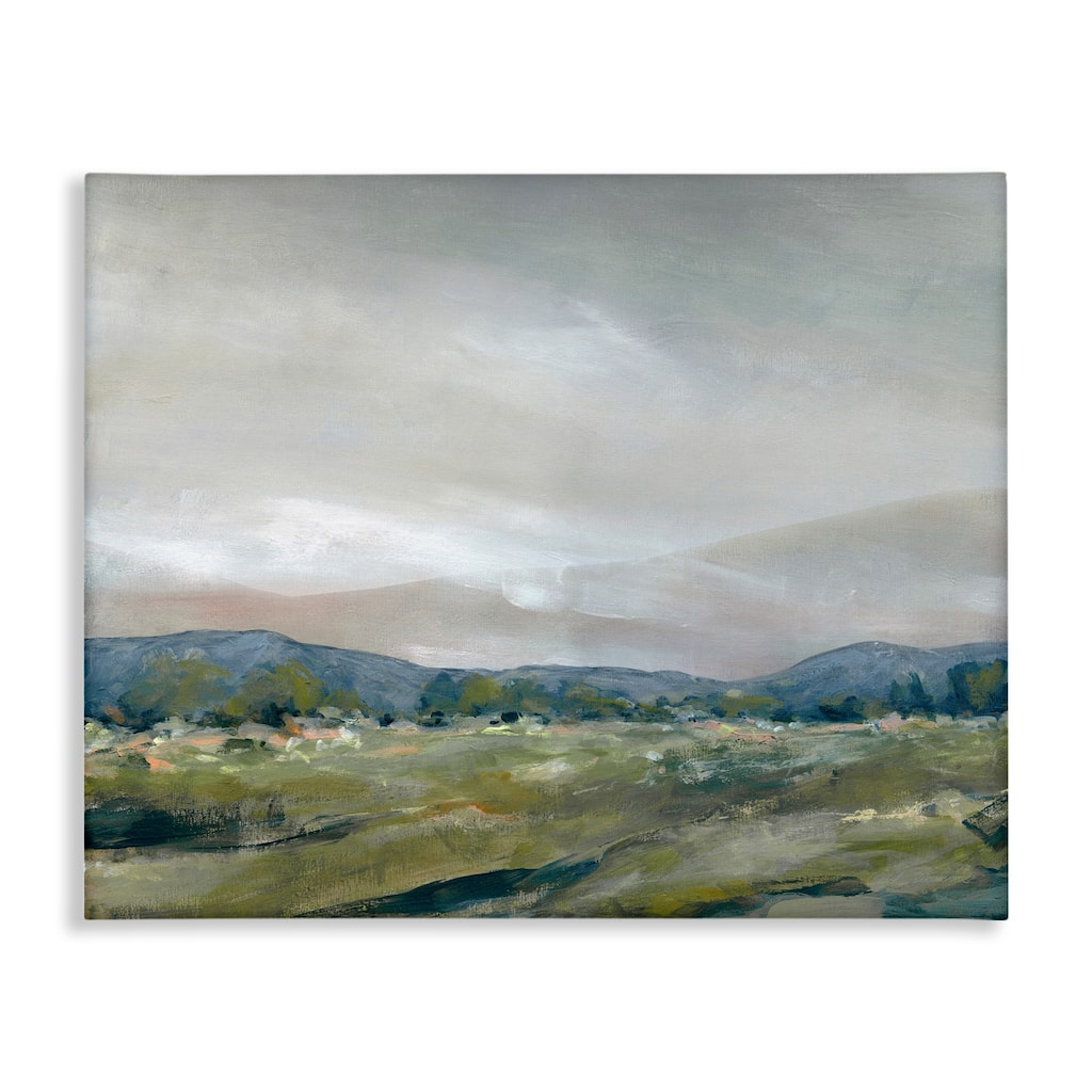 Stupell Foggy Morning Mountains Canvas Wall Art Design By Carol Robinson