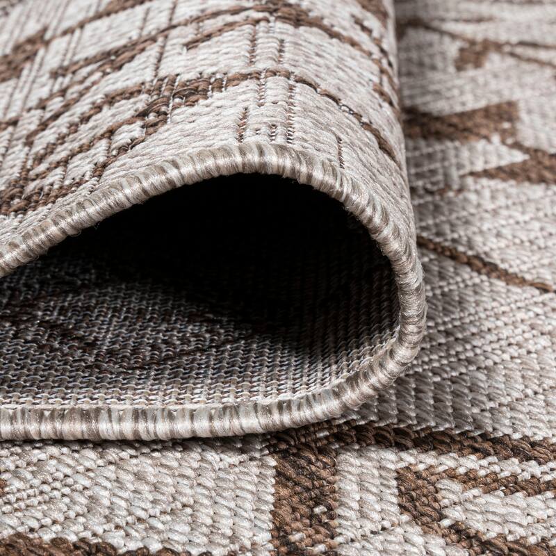 JONATHAN Y Sukie Bohemian Geometric Indoor/Outdoor Area Rug