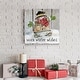 preview thumbnail 6 of 8, Winter Wishes Snowman-Premium Gallery Wrapped Canvas - Ready to Hang - Multi-Color