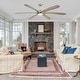 preview thumbnail 5 of 8, 72-inch Driftwood 6-Blade DC Motor Ceiling Fan with Light and Remote