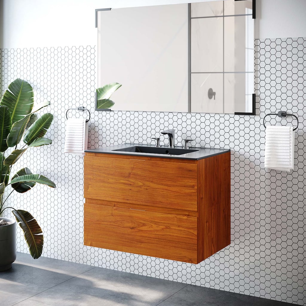 Scenic 30" Wall-Mount Bathroom Vanity