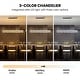 preview thumbnail 4 of 9, 36" Modern Chrome Long Luxury Crystal Chandelier Rectangular Dimmable Light Fixture for Dining Room Living Room - N/A