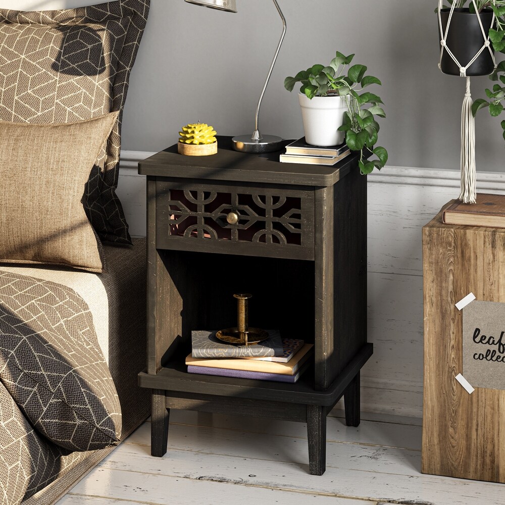 Black Distressed Nightstands Bed Bath Beyond