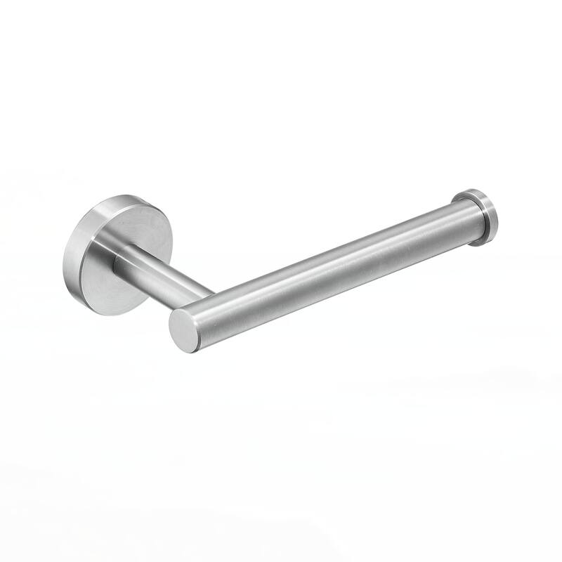 8-Pieces Brushed Nickel Bathroom Accessories Set