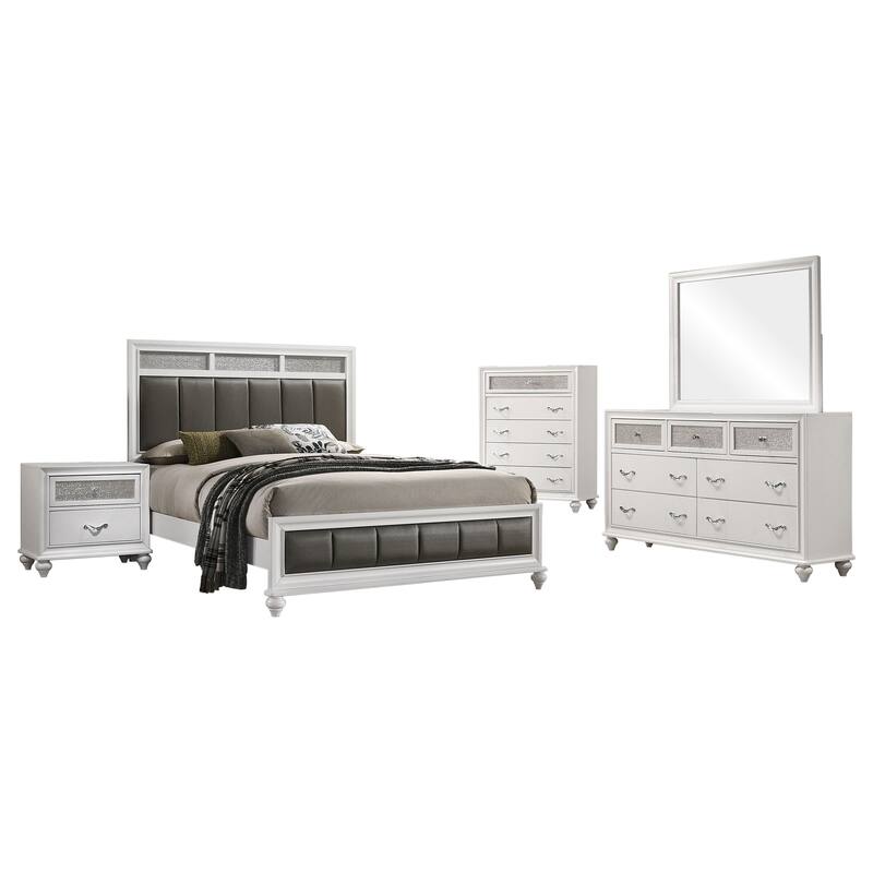 Randall White 5-piece Queen Bedroom Set
