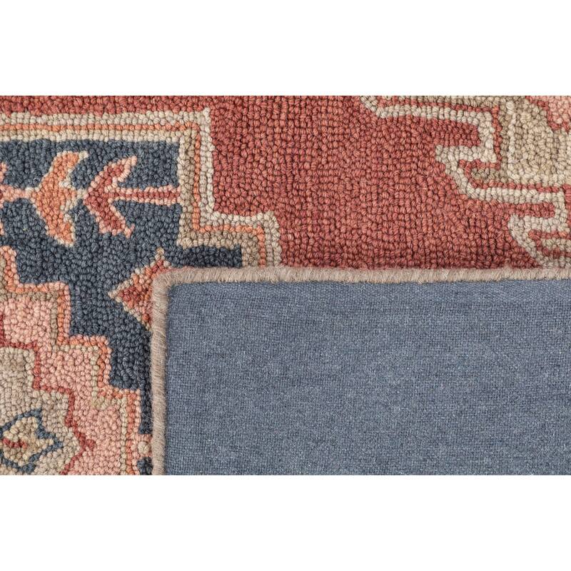 Terra by Obeetee Noble Sarah Red Rug