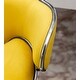 preview thumbnail 9 of 11, Velvet Swivel Barstool, Bistro High Bar Chair, Cafe Counter Chair, Adjustable Island Dining Chair, Guest Chair Set, Yellow