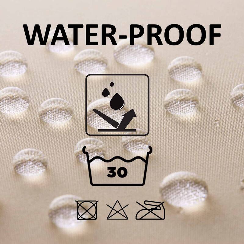 Extra Long Shower Curtain Polyester 12 Rings 79"L x 71"W