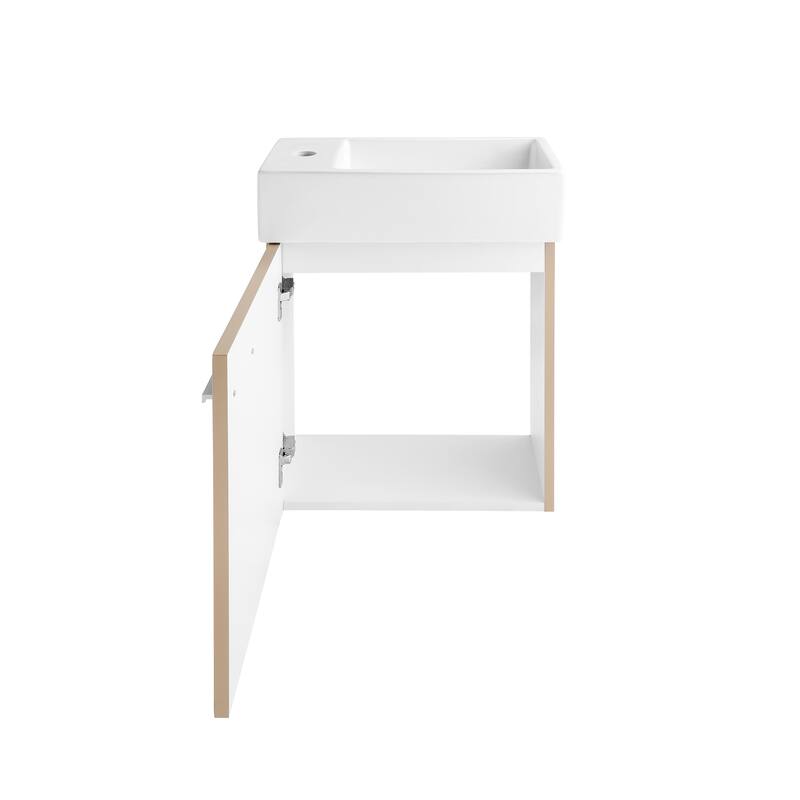 Swiss Madison Colmer 18" Single, One Cabinet, Bathroom Vanity