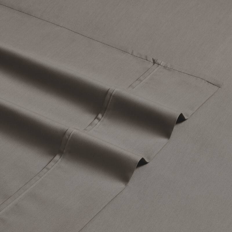Superior Cotton Blend Solid 1500 Thread Count Deep Pocket Bed Sheet Set