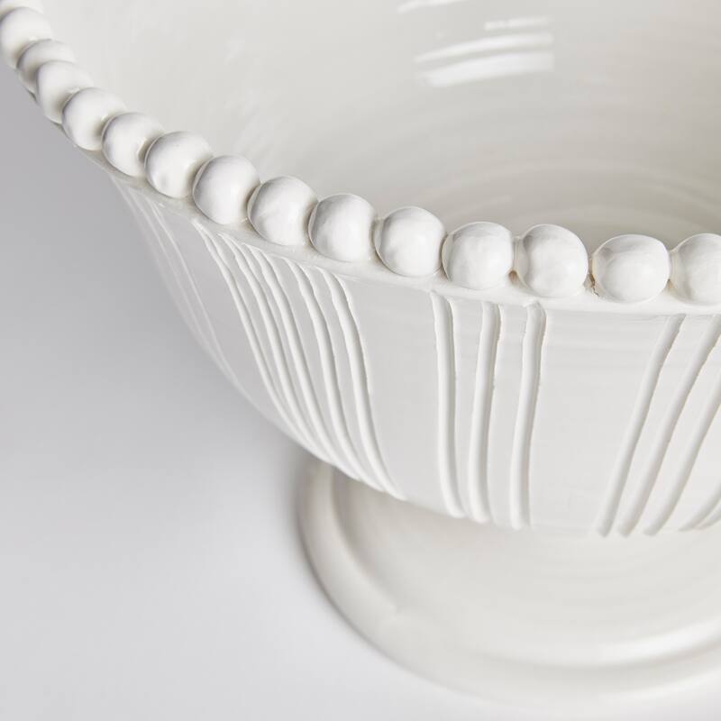 Perla Decorative Footed Bowl - Footed Bowl
