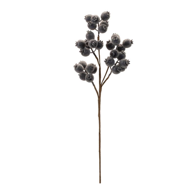 Beaded Berry Spray (Set of 6) - N/A