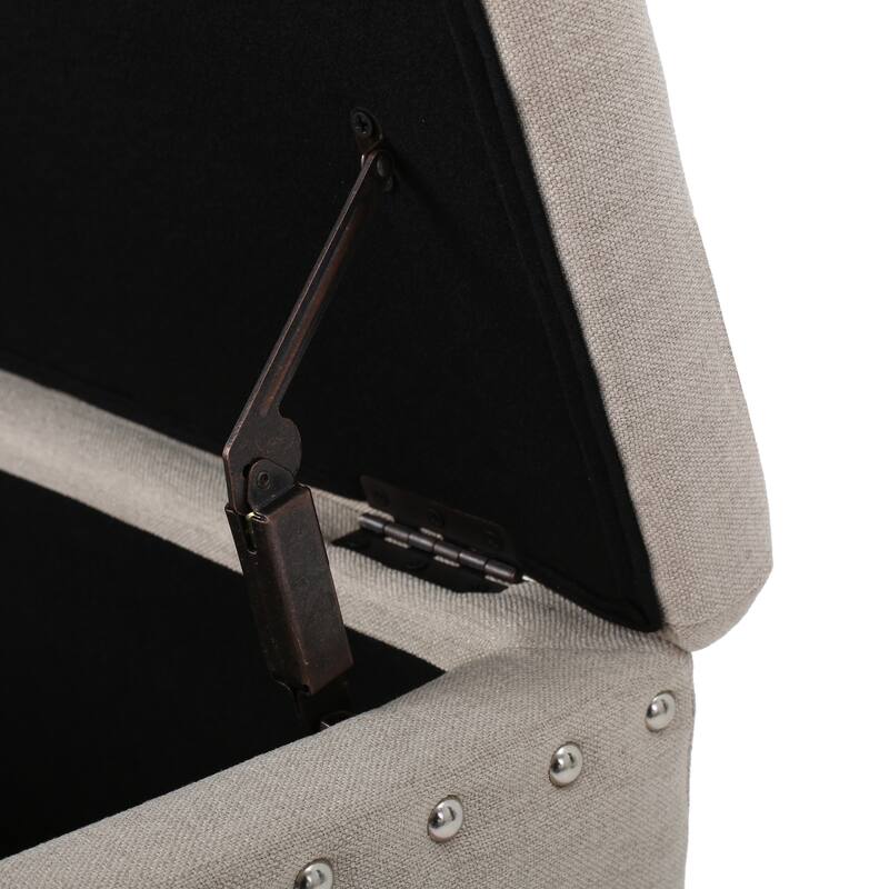 Multi-Use Storage Ottoman - Upholstered Functional Decor for Any Room