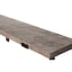 Handmade Rustic Wood Floating Shelves with L Brackets (Set of 2)