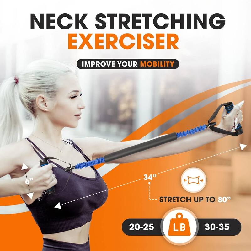 Cheer Collection Neck Stretching Exerciser - 20-25 Lbs