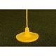 preview thumbnail 2 of 4, Creative Cedar Designs Disc Swing with Rope Yellow