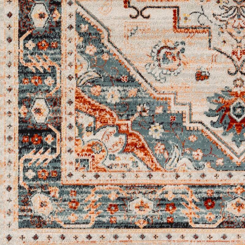 Artistic Weavers Redondo Indoor/ Outdoor Traditional Vintage Medallion Area Rug