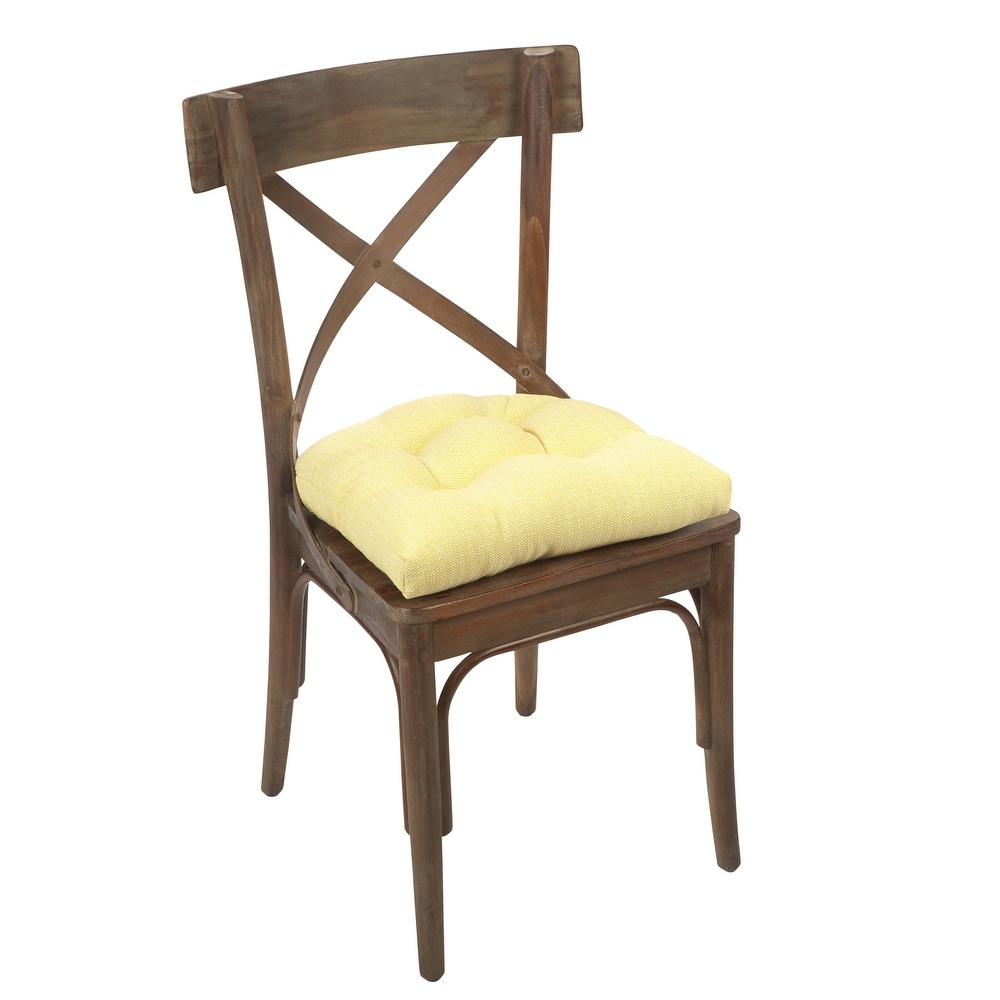Yellow kitchen chair clearance cushions