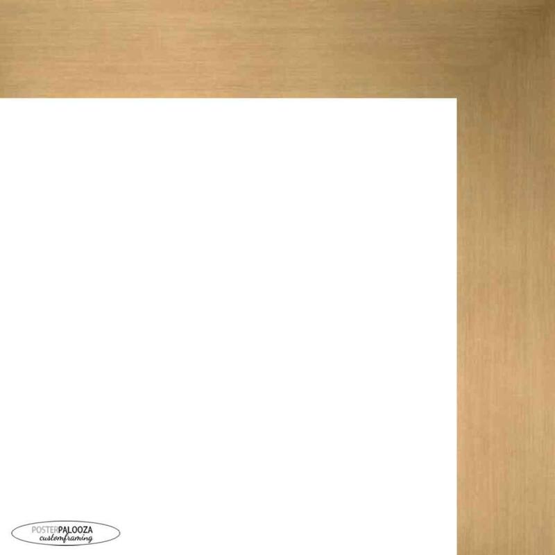 34x22 Contemporary Bronze Complete Wood Picture Frame with UV Acrylic