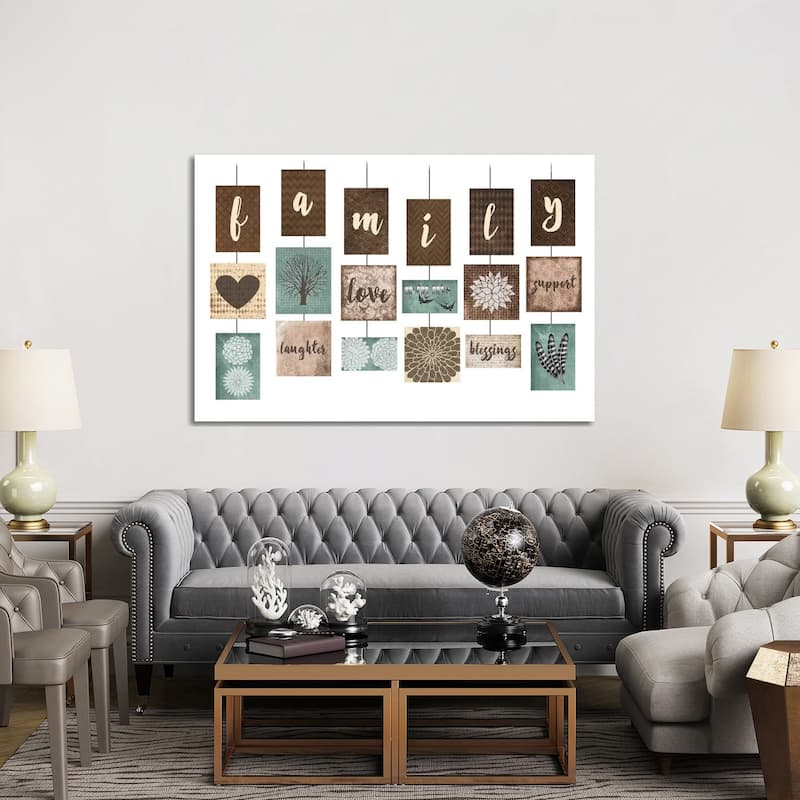iCanvas "Family" by Erin Clark Canvas Print
