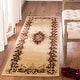 preview thumbnail 9 of 76, SAFAVIEH Handmade Bergama Achsah Oriental Hand-spun Wool Rug 2'3" x 8' Runner - Ivory/Rust