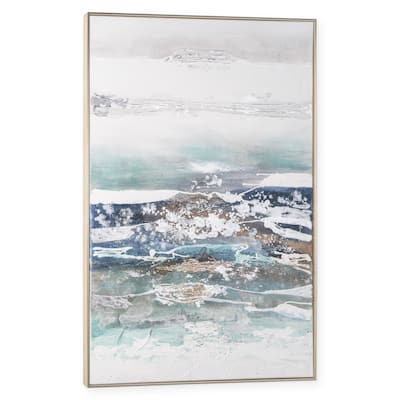 High Seas, Hand Painted Framed Canvas