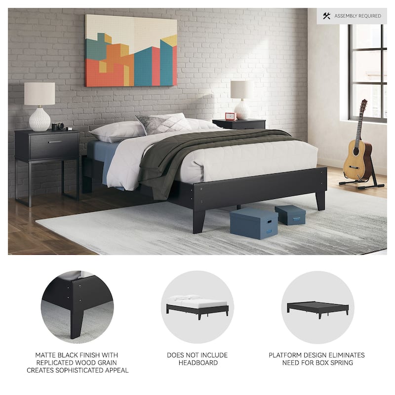 Signature Design by Ashley Socalle Platform Bed