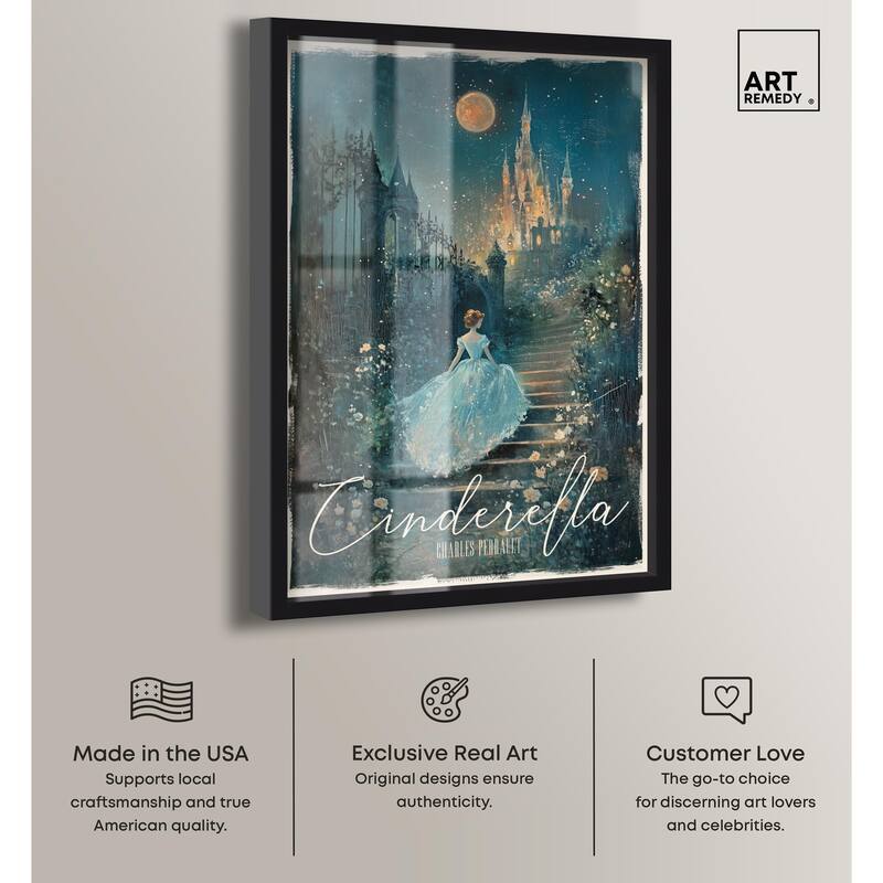 Classic Cinderella Shadowbox by Art Remedy