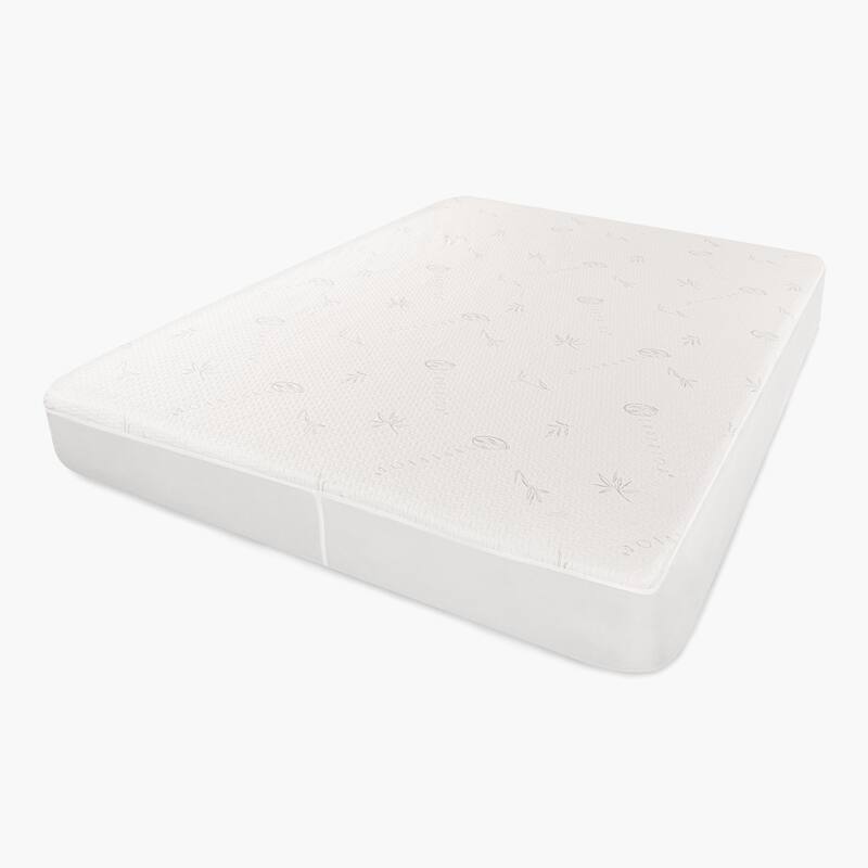 Superior Waterproof Rayon from Bamboo Blend Hypoallergenic Mattress Protector
