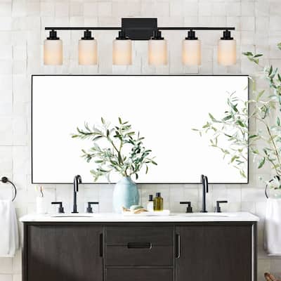 6-Light Bathroom Vanity Light