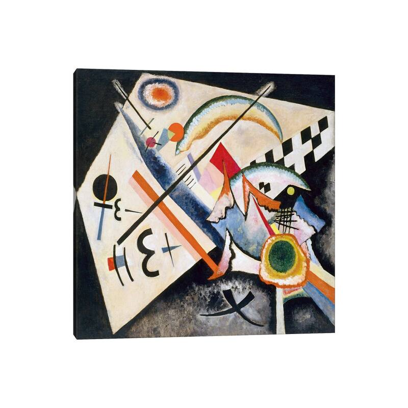 iCanvas "White Cross" by Wassily Kandinsky Canvas Print