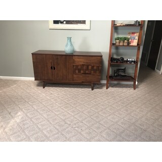 Strick & Bolton Tobacco 55-inch Tessuto Buffet