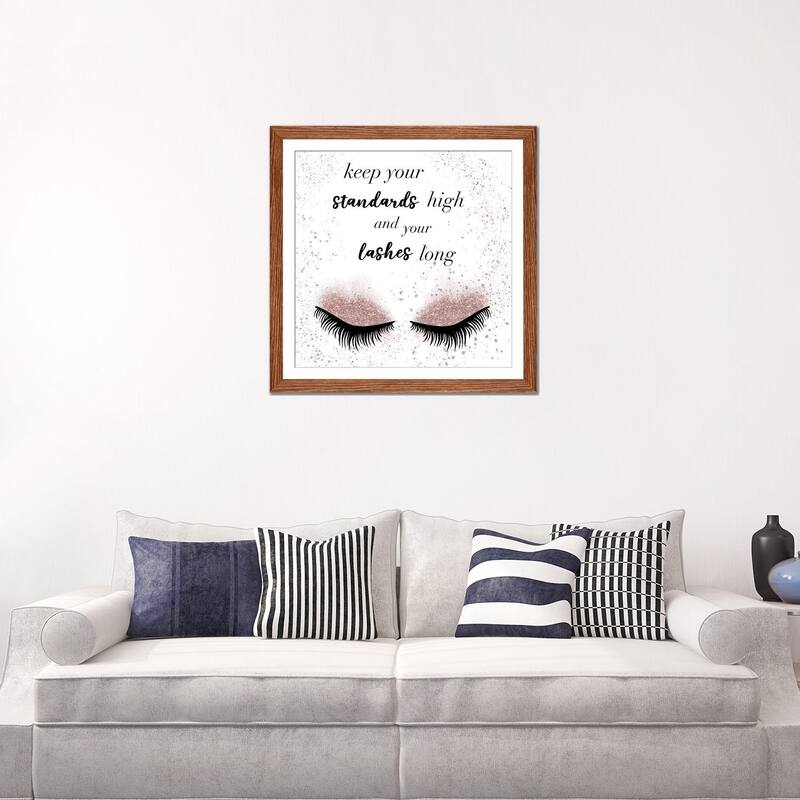 iCanvas "Lashes Long" by Natalie Carpentieri