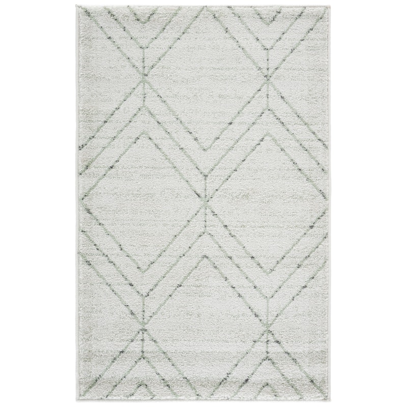 SAFAVIEH Adirondack Juvelina Modern Geometric Rug - 2'6" x 4' - Ivory/Sage