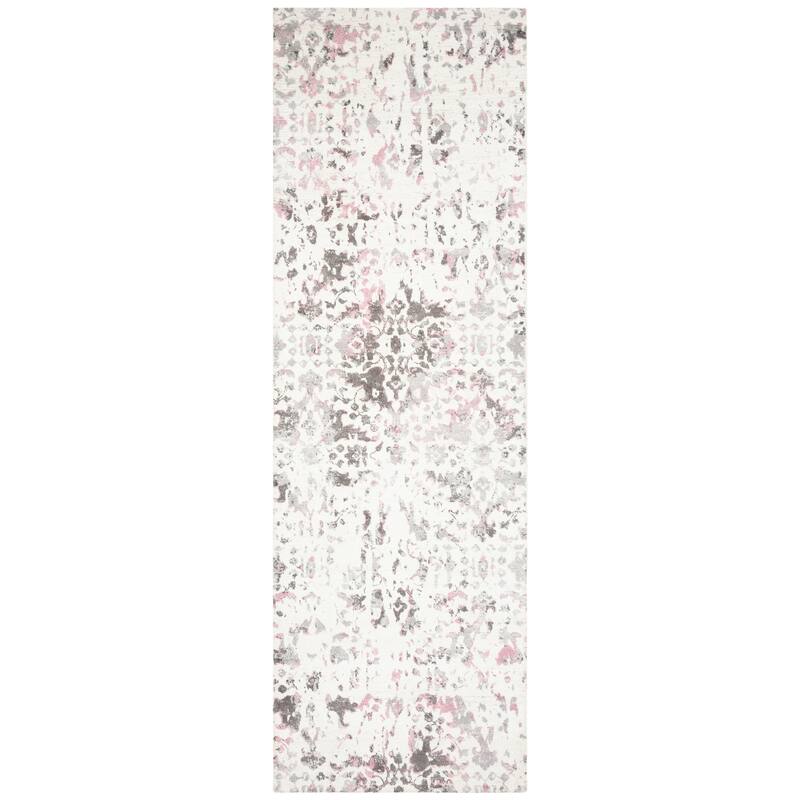 SAFAVIEH Hand-knotted Expression Erza Vintage Boho Abstract Wool Rug