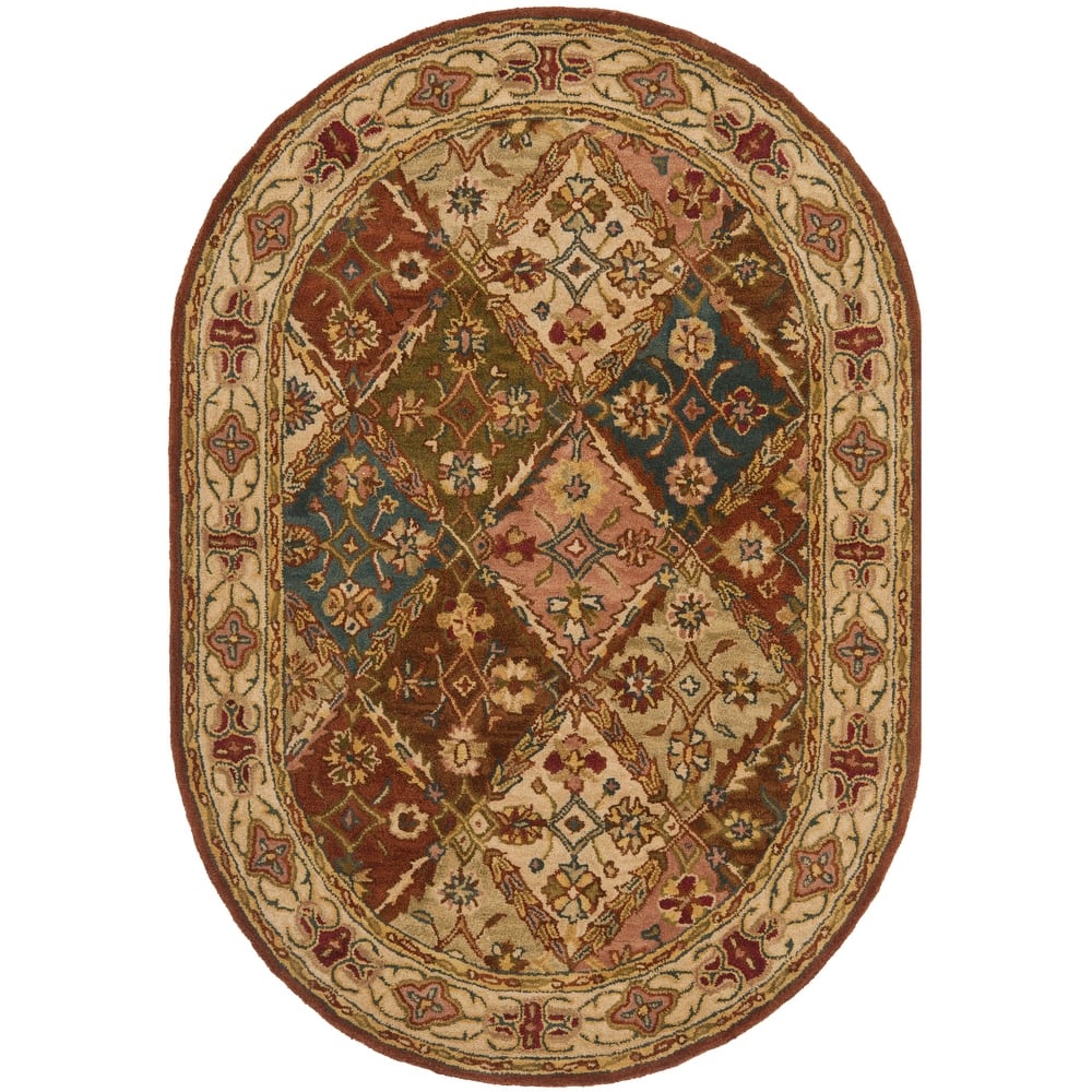 SAFAVIEH Handmade Heritage Chiseko Traditional Oriental Wool Rug