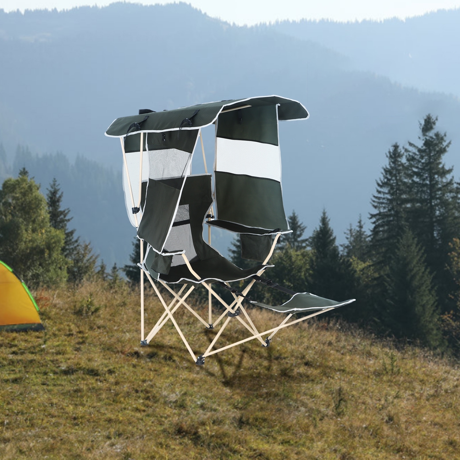 Camping Chairs, Chair with Canopy, Chair with Shades, Sports Chair