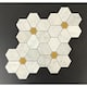 Option White Carrara - Gold