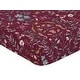 preview thumbnail 3 of 4, Sweet Jojo Designs Boho Wildflower Vintage Floral Girl Fitted Crib Sheet Red Rust Teal Botanical Garden Bohemian Farmhouse Indie