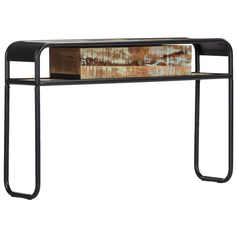 vidaXL Console Table 46.5"x11.8"x29.5" Solid Reclaimed Wood - 46.5" x 11.8" x 29.5"