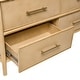 preview thumbnail 27 of 30, Christopher Knight Home - Azrael Acacia Wood Large Storage Cabinet with 6 drawers