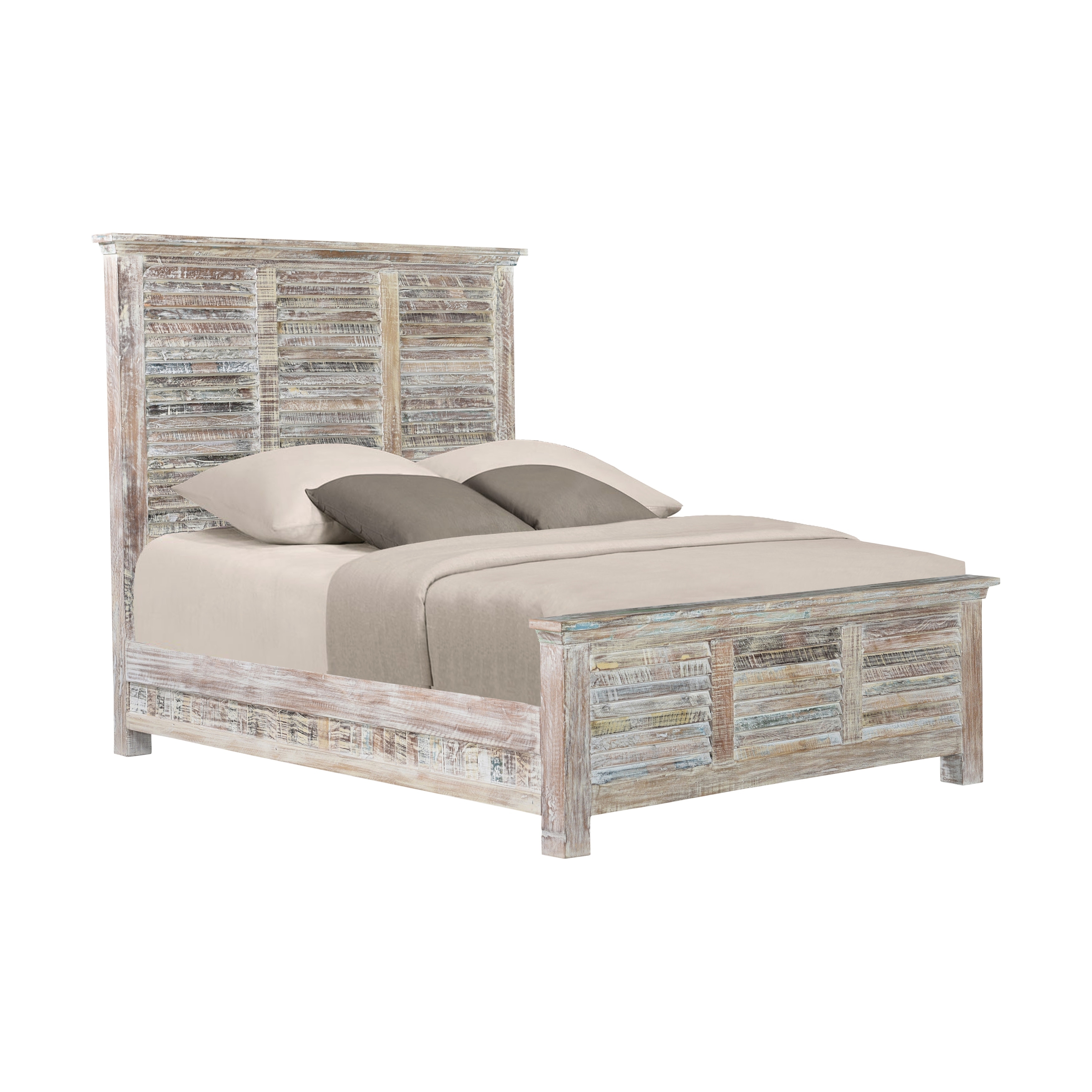 Lexington Queen Bed, Vintage White