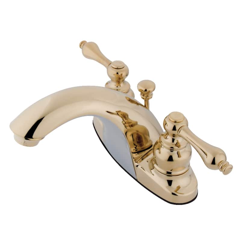 Kingston Brass English Country Centerset Bathroom Faucet with Pop-Up