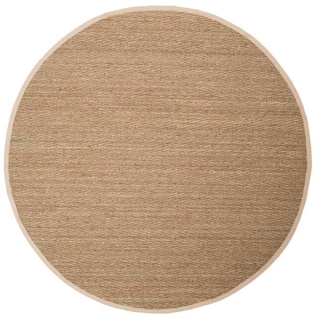 SAFAVIEH Natural Fiber Oceana Herringbone Seagrass Rug