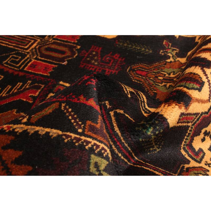 ECARPETGALLERY Hand-knotted Teimani Light Brown Wool Rug - 2'9 x 4'9