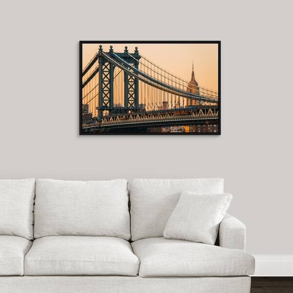 Shop New York City Manhattan Bridge With Empire State