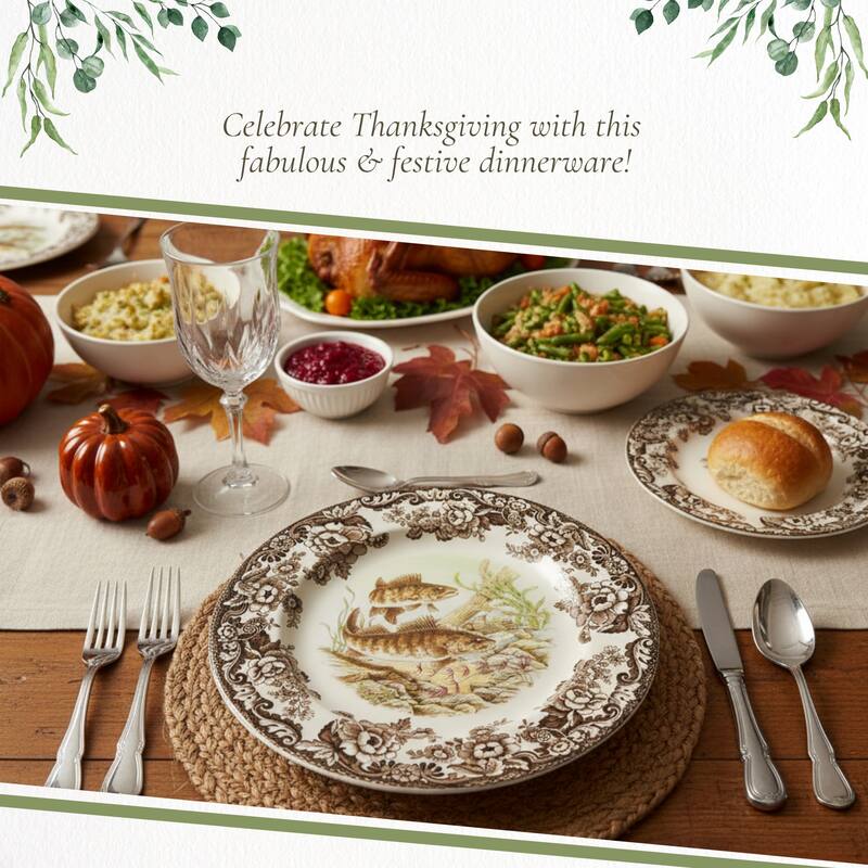 Spode Woodland Dinner Plate - 10.5"